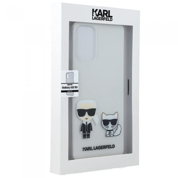 UTGATT4 - Karl Lagerfeld Skal Galaxy A32 5G Karl & Choupette - Transparent