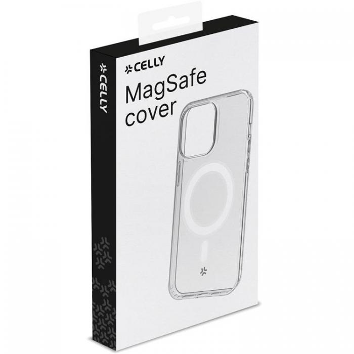 Celly - Celly iPhone 15 Mobilskal Magsafe Gelskin TPU - Clear