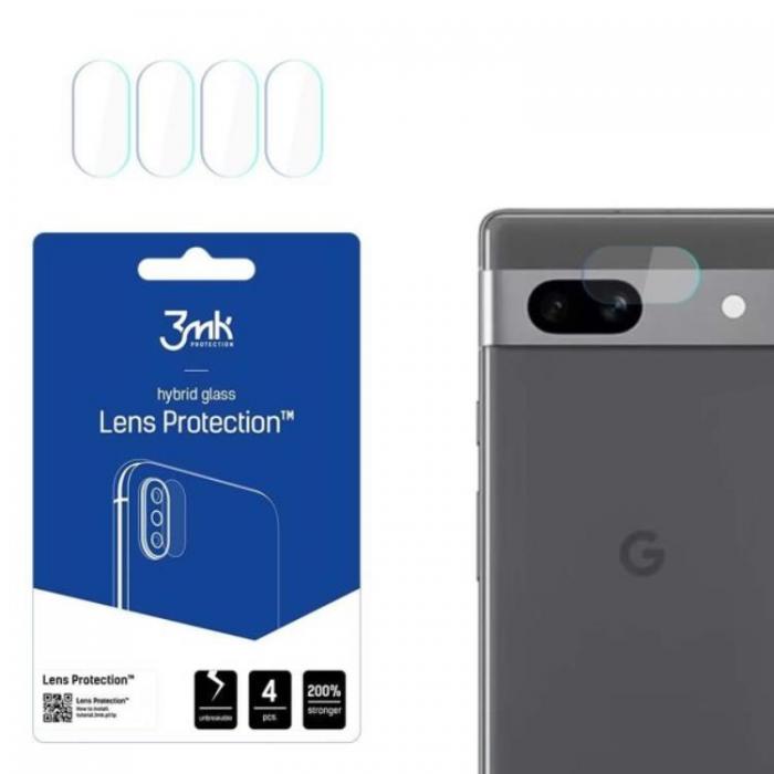 3MK - 3MK Google Pixel 7A Kameralinsskydd i Hrdat Glas