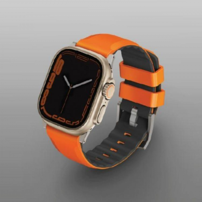 UNIQ - Uniq Apple Watch (45mm) Series 9 Band Linus - Orange