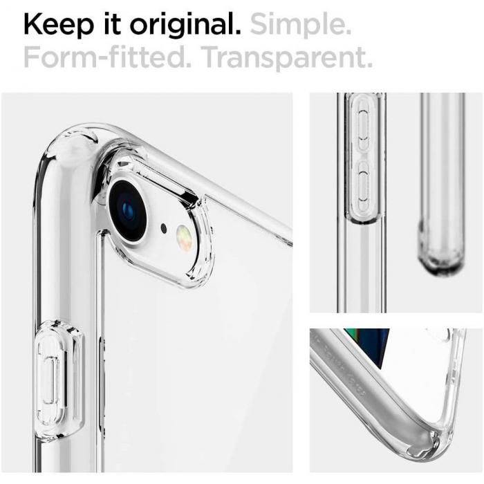 Spigen - Spigen Ultra Hybrid Skal iPhone 7/8/SE (2020/2022) - Crystal Clear