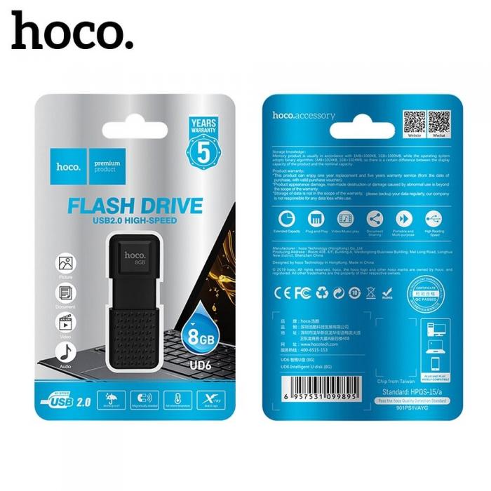 Hoco - HOCO pendrive Intelligent UD6 8GB USB2.0