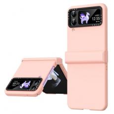 A-One Brand - Galaxy Z Flip 4 Skal Lens Hinge Folding - Rosa