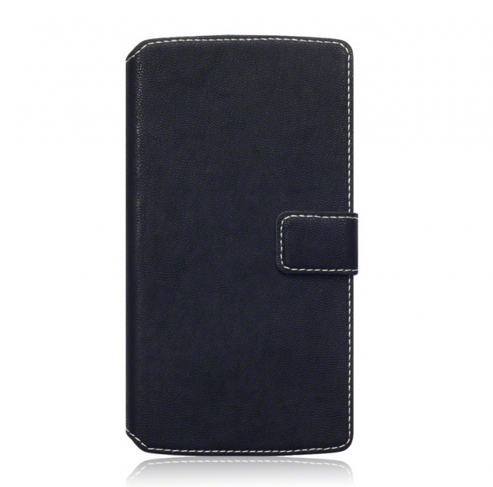 UTGATT5 - Slim Book Plnboksfodral till Samsung Galaxy Note 5 - Svart