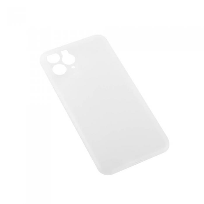 UTGATT1 - GEAR Mobilskal Ultraslim iPhone 11 Pro Max - Vit Semitransparent