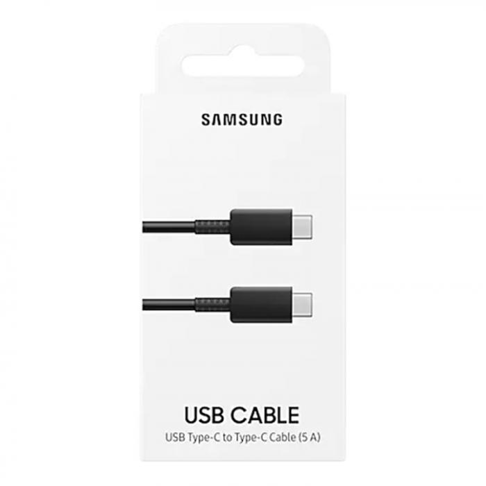 Samsung - Samsung Snabb USB-C till USB-C kabel 1m - Svart