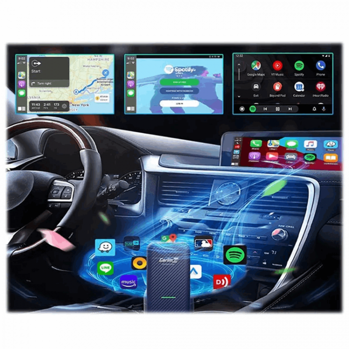 Carlinkit - Carlinkit 4.0 CPC200-CP2A Trdls CarPlay/Android Auto Adapter
