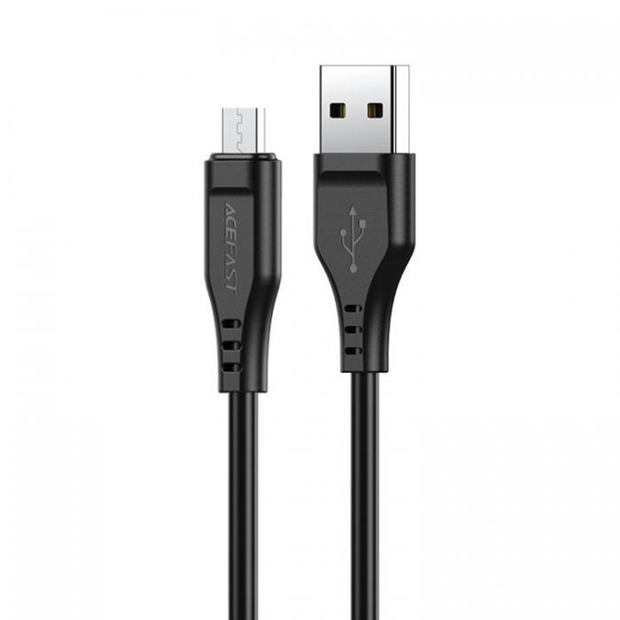 UTGATT1 - Acefast USB Till Micro USB Kabel 1.2m - Svart