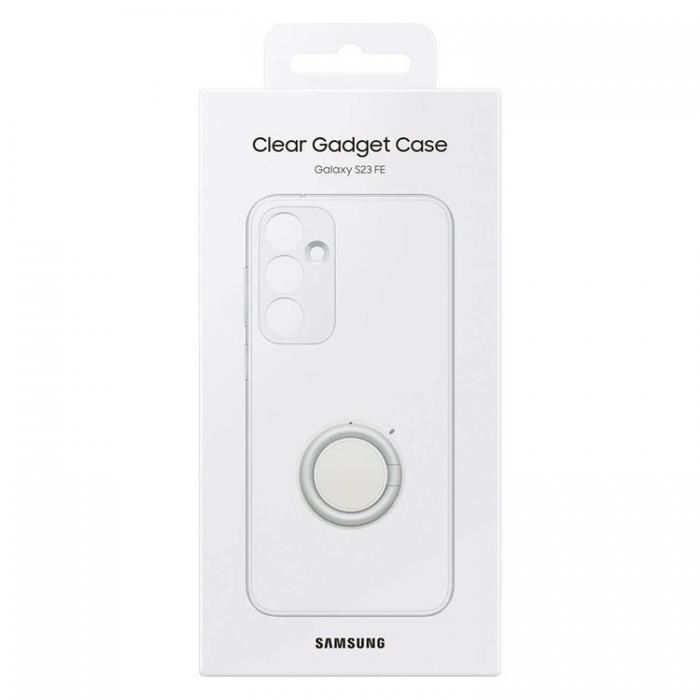 Samsung - Samsung Galaxy S23 FE Mobilskal Ringstll Gadget - Clear