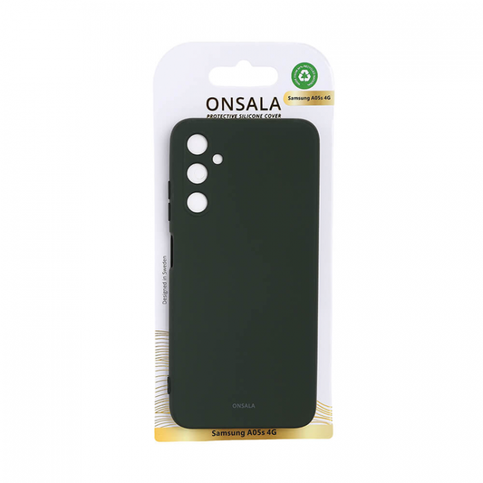 Onsala - Onsala Galaxy A05s 4G Mobilskal Silikonknsla - Grn