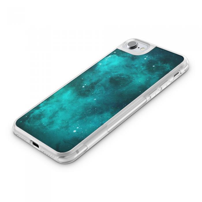 UTGATT5 - Fashion mobilskal till Apple iPhone 7 - Green Galaxy