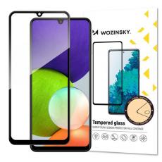 Wozinsky - Wozinsky Full Glue Härdat Glas Skärmskydd Galaxy A22 4G - Svart