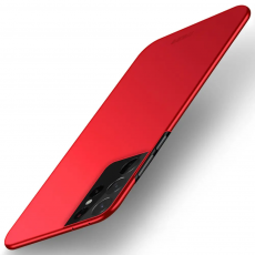 Mofi - Mofi Galaxy S21 Ultra Mobilskal Shield Slim - Röd
