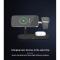 A-One Brand - 3in1 Magsafe Trdls laddare iPhone / Apple Watch / AirPods Svart 15W