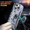 A-One Brand - iPhone 14 Pro Skal Ringhllare Armor - Svart