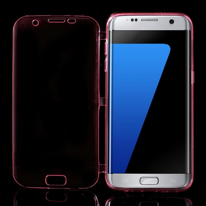 UTGATT5 - TPU Flip Shell Case till Samsung Galaxy S7 Edge - Mrkrosa