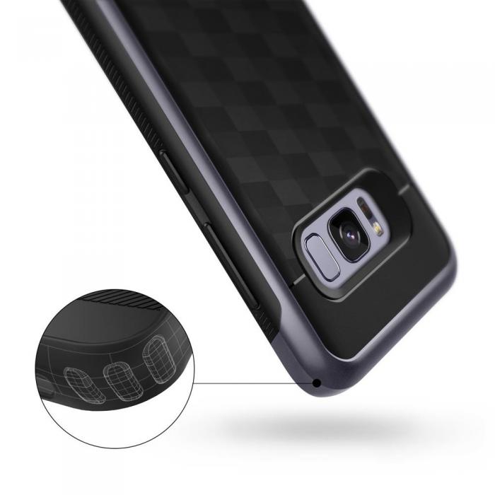 Caseology - Caseology Parallax Skal till Samsung Galaxy S8 Plus - Orchid Grey