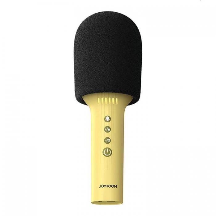 UTGATT5 - Joyroom Trdls Karaokemikrofon Hgtalare 1200mah - Gul