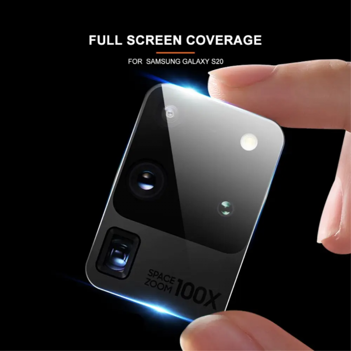 SiGN - Mocolo Galaxy S20 Ultra Kameralinsskydd i Hrdat Glas