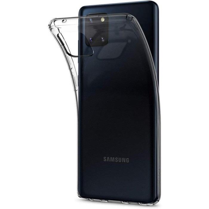UTGATT5 - Spigen Flytande Crystal Galaxy Note 10 Lite Crystal Clear