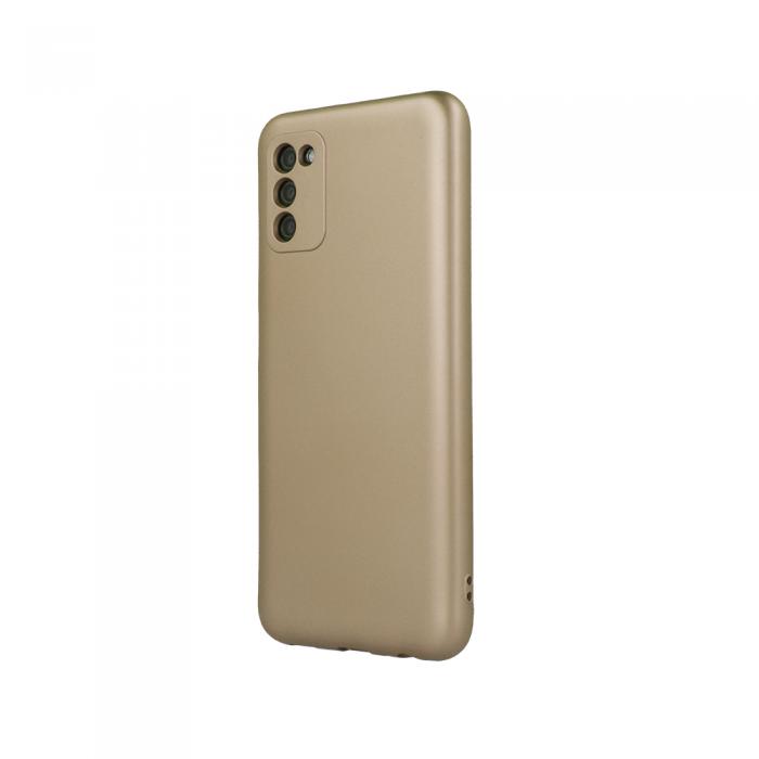 OEM - Metalliskt skal fr Samsung Galaxy A51, guld