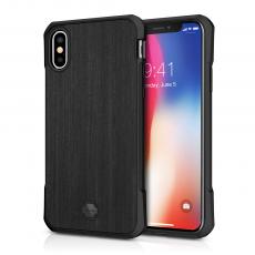 ItSkins - Itskins Atom DLX Skal till iPhone XS / X - Wood Svart