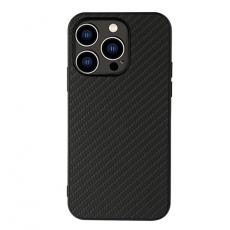 A-One Brand - iPhone 15 Pro Max Mobilskal Carbon Fiber - Svart