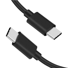 A-One Brand - USB-C till USB-C Kabel (1m) HD23 - Svart