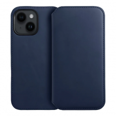 A-One Brand - iPhone 15 Plus Plånboksfodral Dual Pocket - Blå