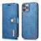 DG.MING - DG.MING kta Lder Plnboksfodral iPhone 13 Pro Max - Bl