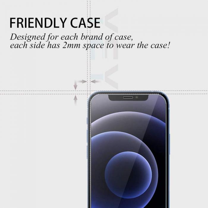 A-One Brand - [4-PACK] 2 Kameralinsskydd i Hrdat Glas & 2 Hrdat glas iPhone 12