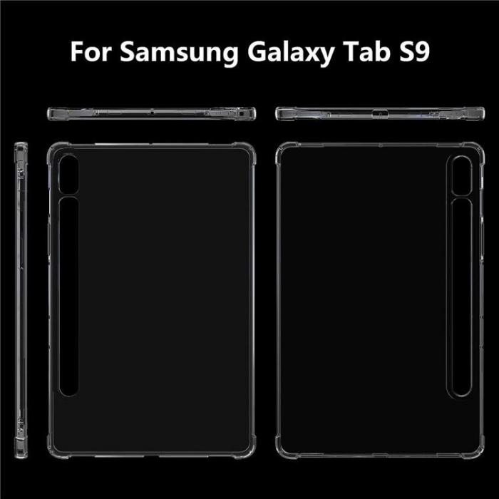 A-One Brand - Galaxy Tab S9 Skal TPU Shockproof - Transparent