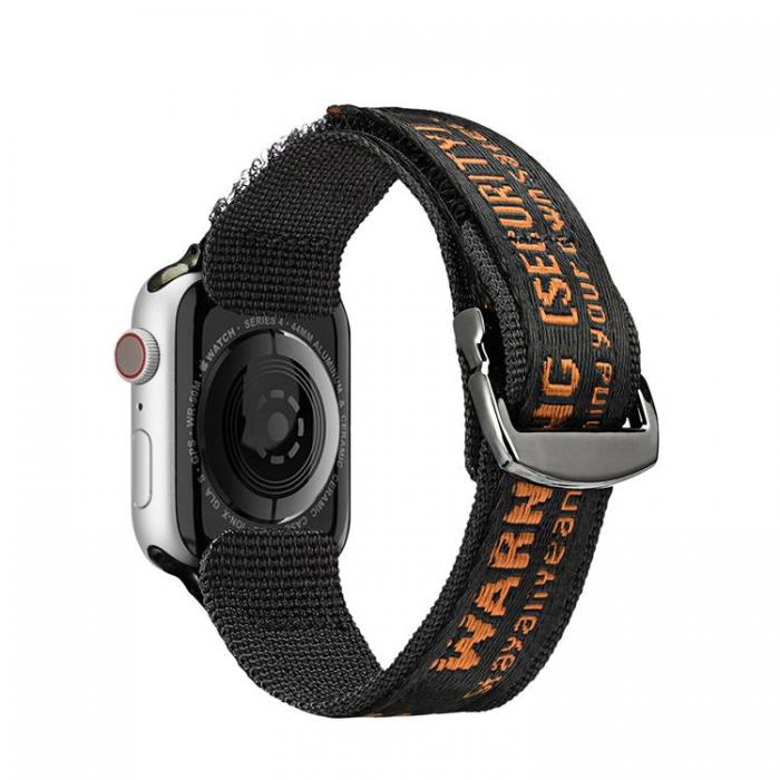 Dux Ducis - Dux Ducis Apple Watch 4/5/6/7/8/SE/Ultra (49/45/44/42mm) Armband Nylon - Orange