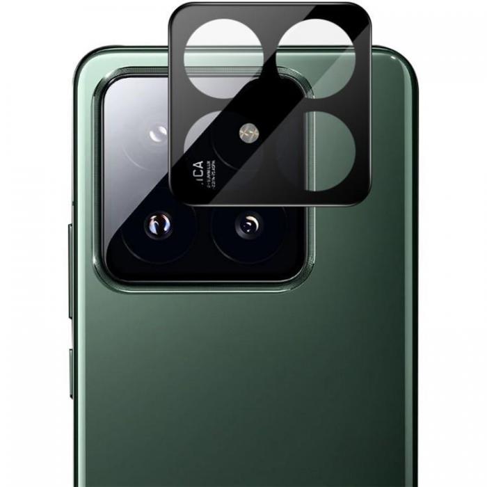 A-One Brand - [1-PACK] Xiaomi 14 Kameralinsskydd i Hrdat glas - Svart