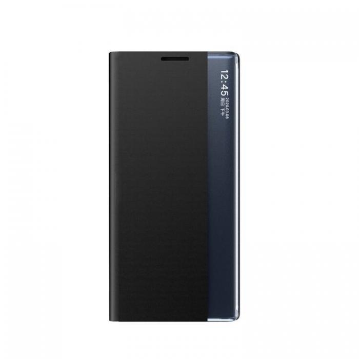 A-One Brand - Galaxy S24 Ultra Fodral Sleep View med Flap - Svart