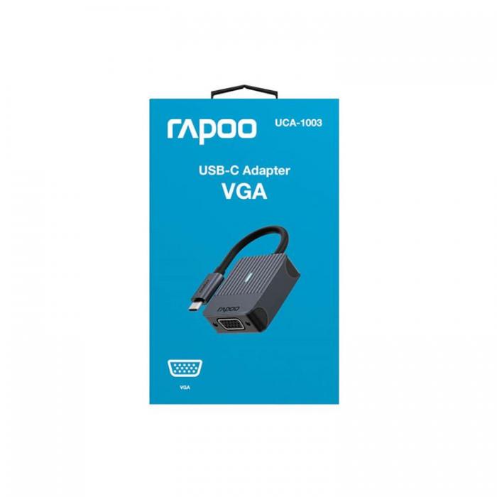 UTGATT1 - RAPOO Adapter UCA-1003 USB-C till VGA