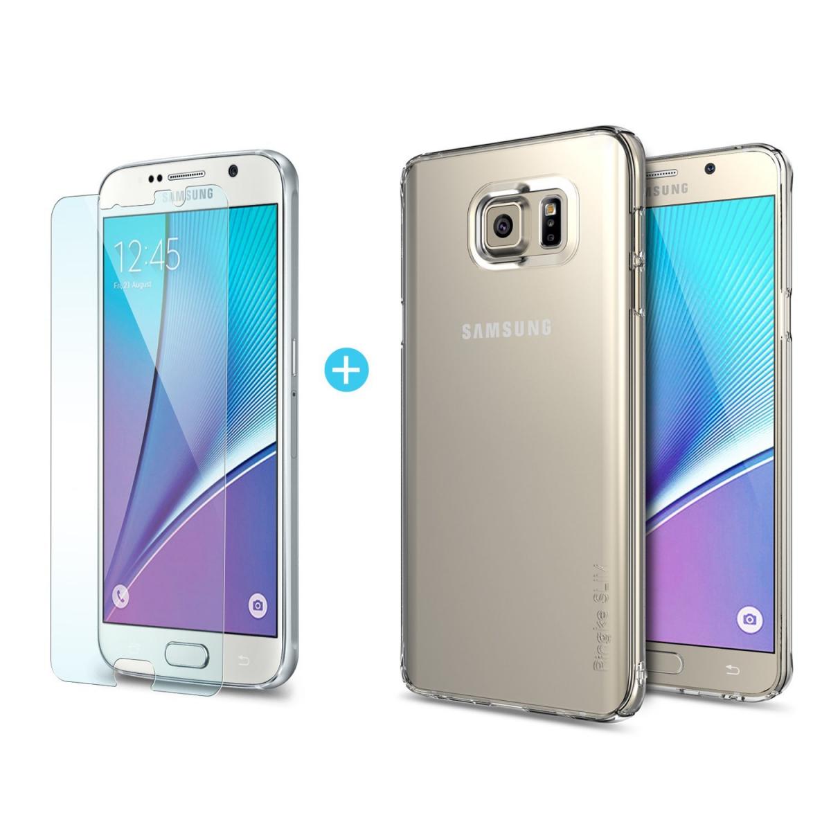 Rearth - Ringke Slim Skal till Samsung Galaxy Note 5 - Svart