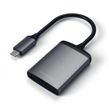 Satechi - Satechi USB-C UHS-II minneskortläsare - Grå