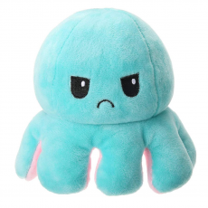OEM - Dubbelsidig Vändbar Octopus Flip - Blå/Rosa