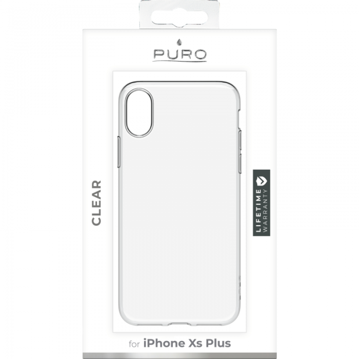 UTGATT5 - Puro Clear Cover till iPhone XS / X - Transparent