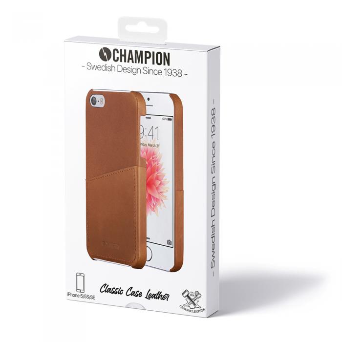 UTGATT5 - Champion Classic Case Lder iPhone 5/SE