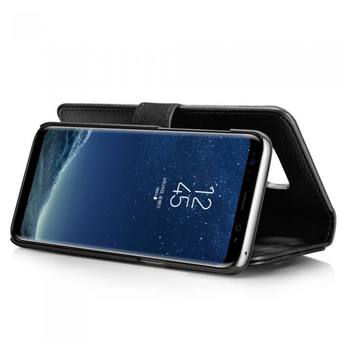 UTGATT4 - DG.MING Plnboksfodral Samsung Galaxy S8 Plus - Svart