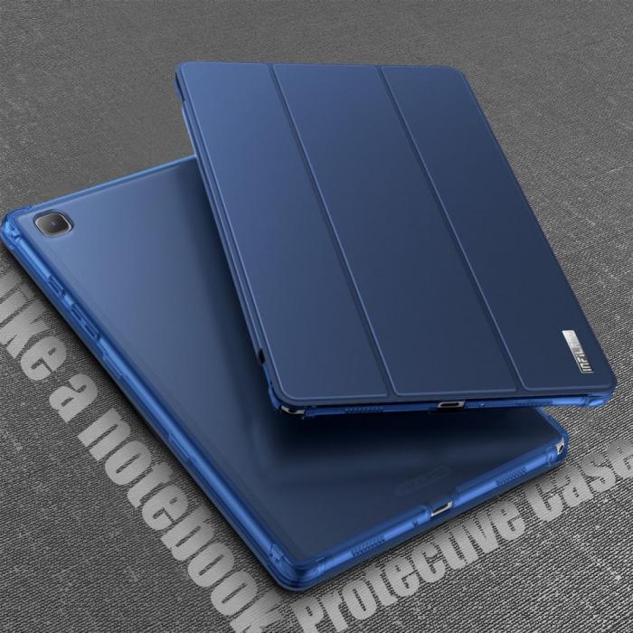 UTGATT5 - INFILAND Smart Stand Fodral Galaxy Tab A7 10.4 T500/T505 Bl