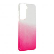 Forcell - Forcell SHINING skal till Samsung Galaxy S21 FE clear/Rosa