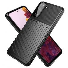 OEM - Thunder Flexibel Armored Skal Galaxy S22 Plus - Svart