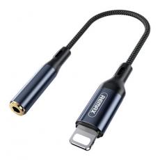 Remax - REMAX Sury adapter Lightning Mini Jack 3.5mm 0.13m - Grafit