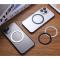 Tech-Protect - Magmat MagSafe Universell Magnetisk Ring - Svart/Silver
