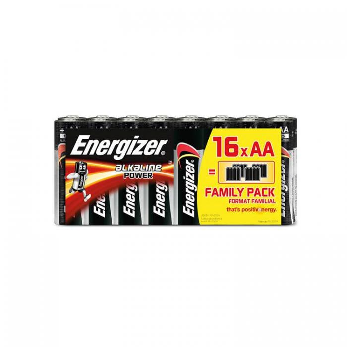 UTGATT1 - ENERGIZER AA/LR6 Alkaline Power Batteri - 16-pack
