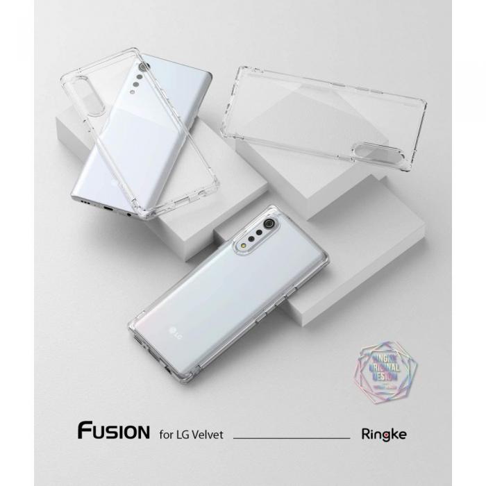 UTGATT5 - RINGKE Fusion mobilskal till LG Velvet Clear