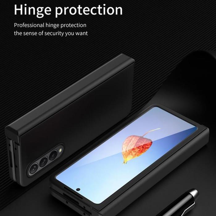A-One Brand - Galaxy Z Fold 4 Skal Shockproof Hinge - Svart